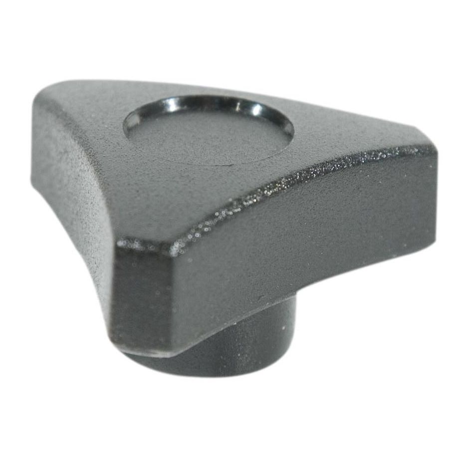 Dagger M8 Tri Wing Nuts Black - Pair