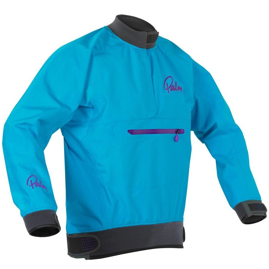 Palm Vector Womens Jacket Aqua