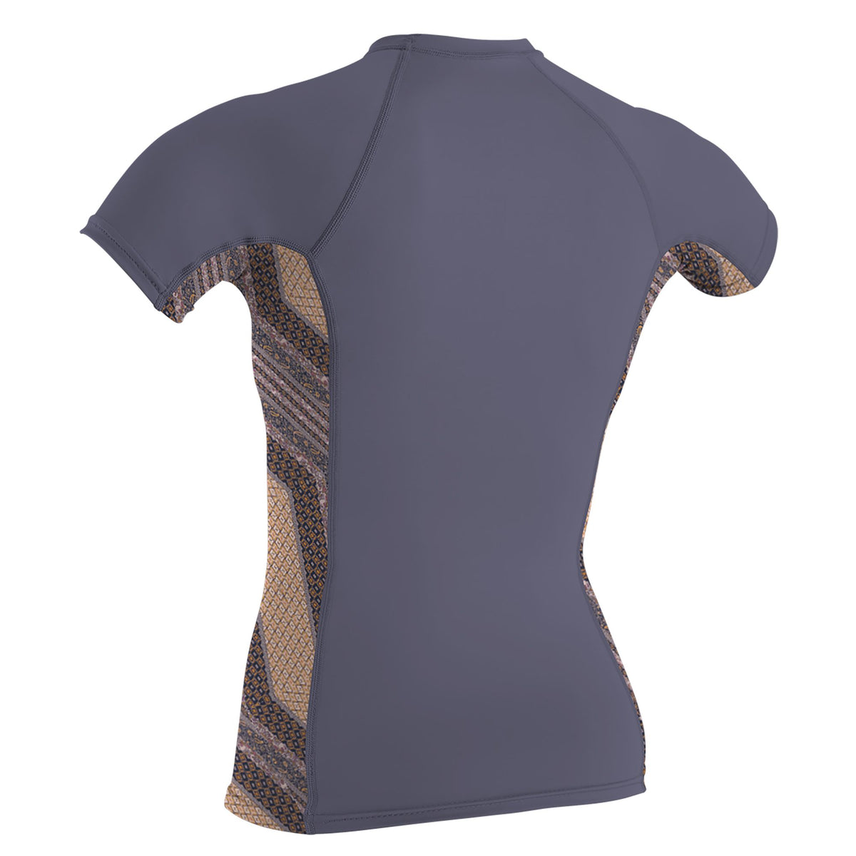 O'Neill Side Print Women's S/S Rash Guard Dusk/Aztec