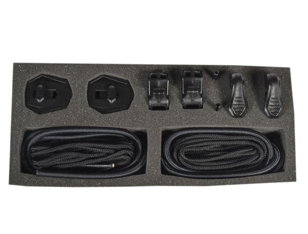 Radar Waterski Binding Lace Lock Kit (2 lace, 2 bungee and locks)