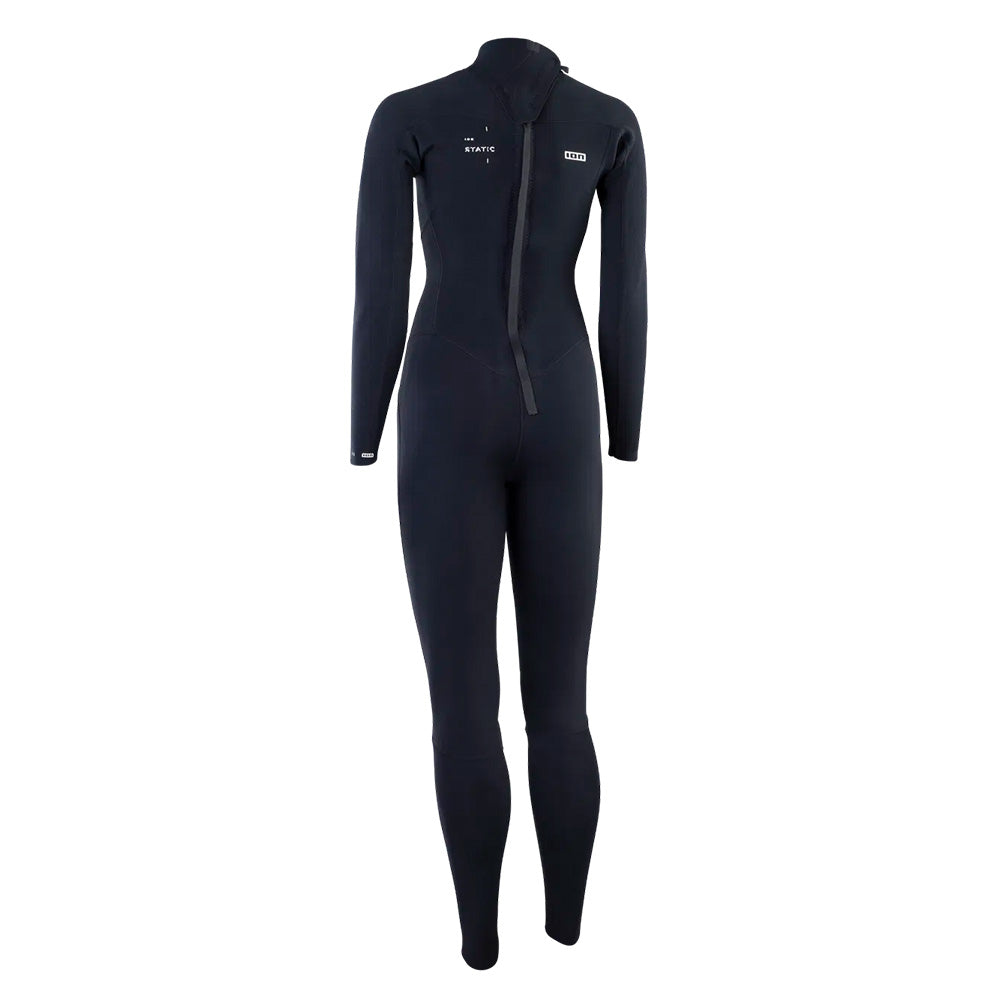 ION Static 3/2 Women's Back Zip Full Wetsuit Black