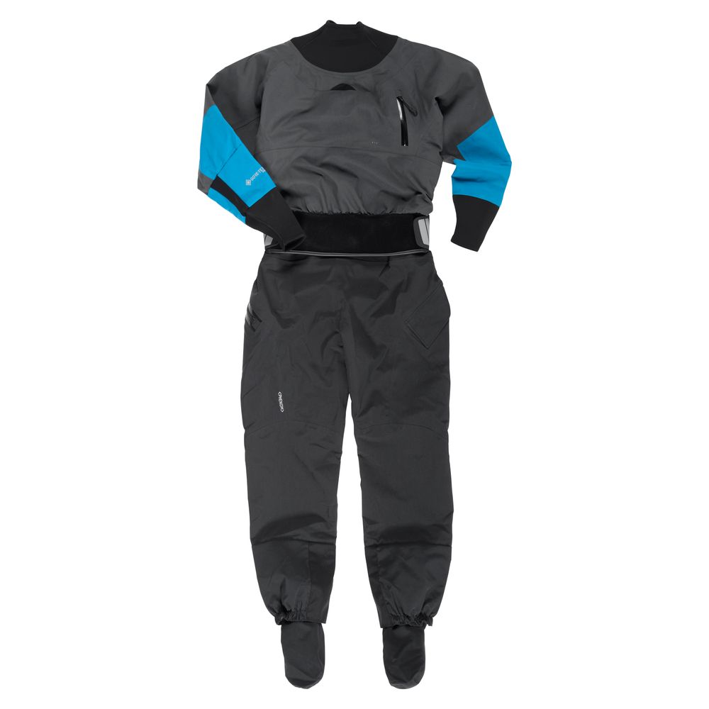 NRS Phenom Women's Back Entry Gore-Tex Drysuit Graphite