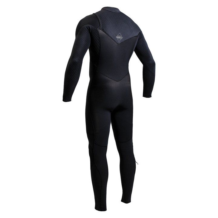 O'Neill Hyperfreak 5/4+ Men's Front Zip Full Wetsuit Black