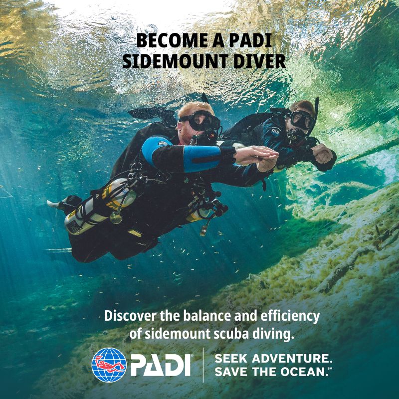 PADI Rec Sidemount Diver