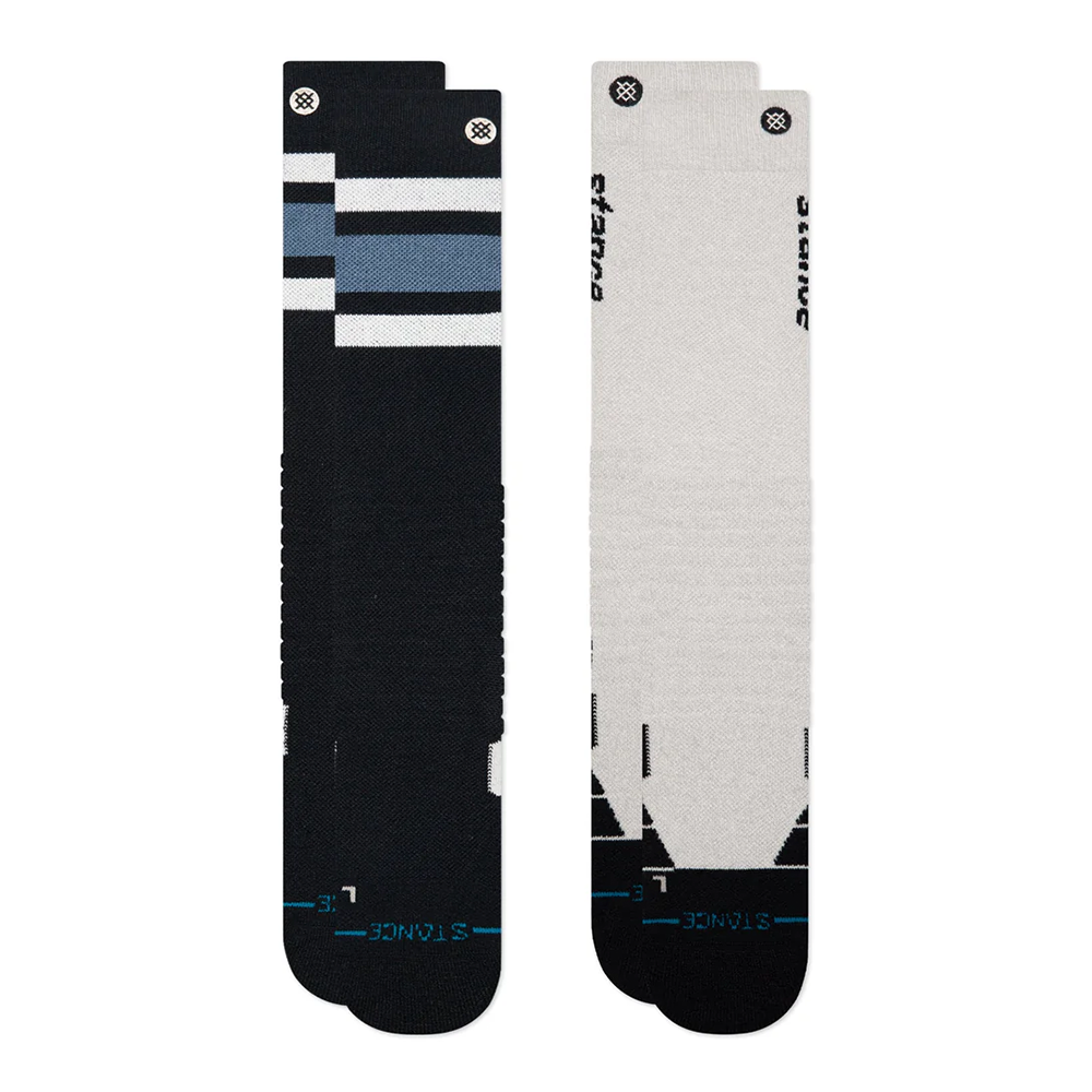 Stance Mens Speed Mid Poly Snow Socks 2 Pack
