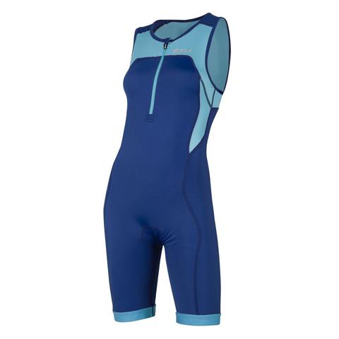 2XU Active Women's Trisuit Blue Atoll/Navy