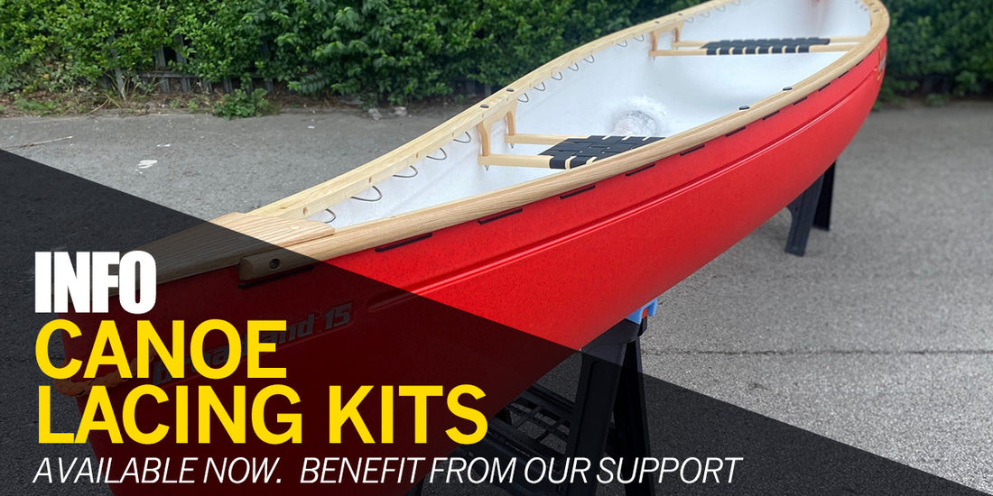 Lacing A Canoe | Our Custom Kit