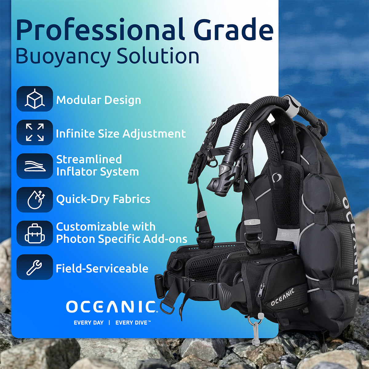 Oceanic Photon Pro BC - Mens