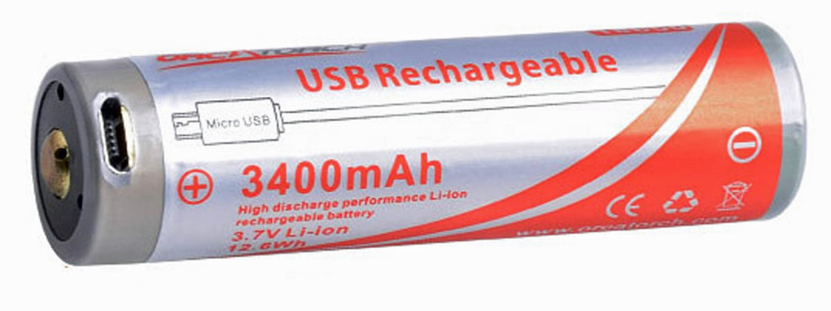 ORCA 18650 USB Battery