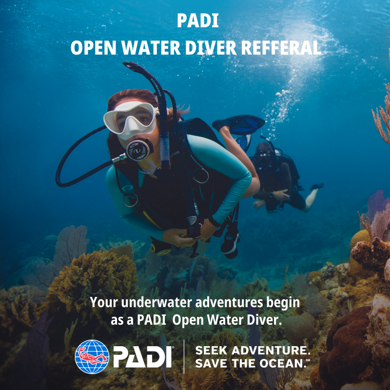 PADI Open Water Referral Course