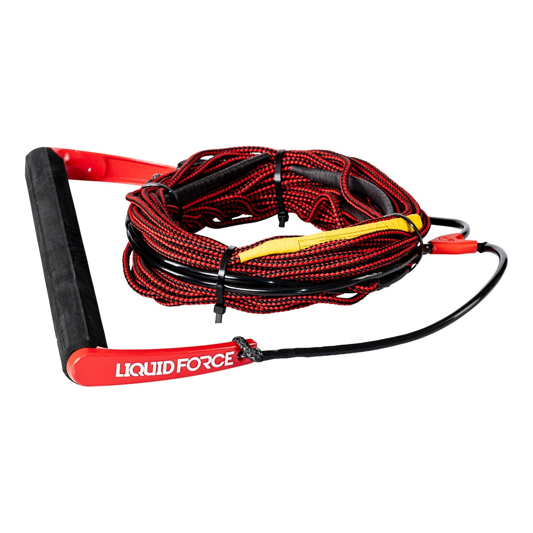 2027 Liquid Force TEAM H-Braid 70ft Combo Red Black