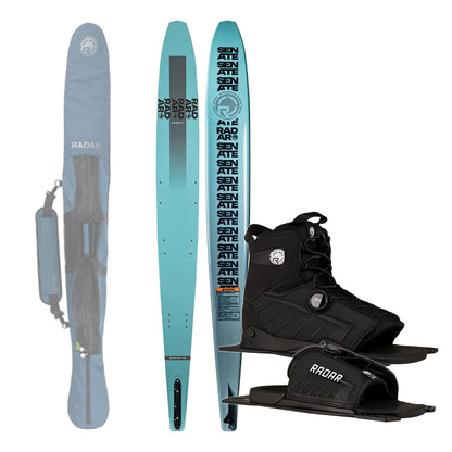 Radar Senate Graphite Slalom Waterski Package – Vector BOA Bindings