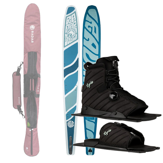 Radar Session Women's Slalom Waterski Package – Lyric BOA Bindings