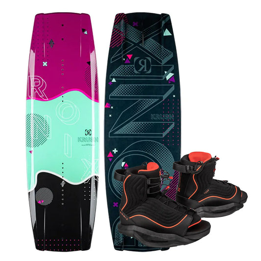 Ronix Krush Women’s Wakeboard Package 2026 | Luxe Bindings