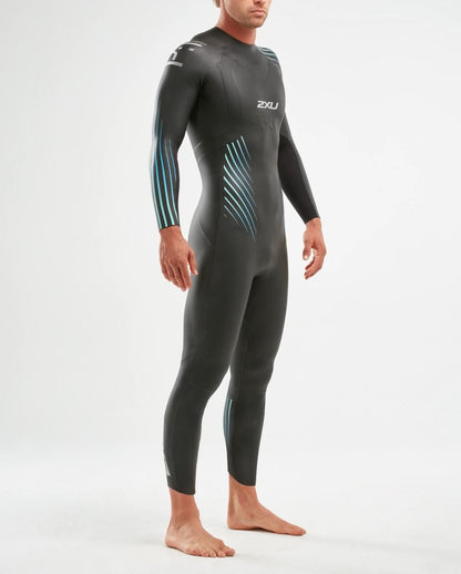 2XU P:1 Propel Men's Wetsuit Black/Blue Ombre