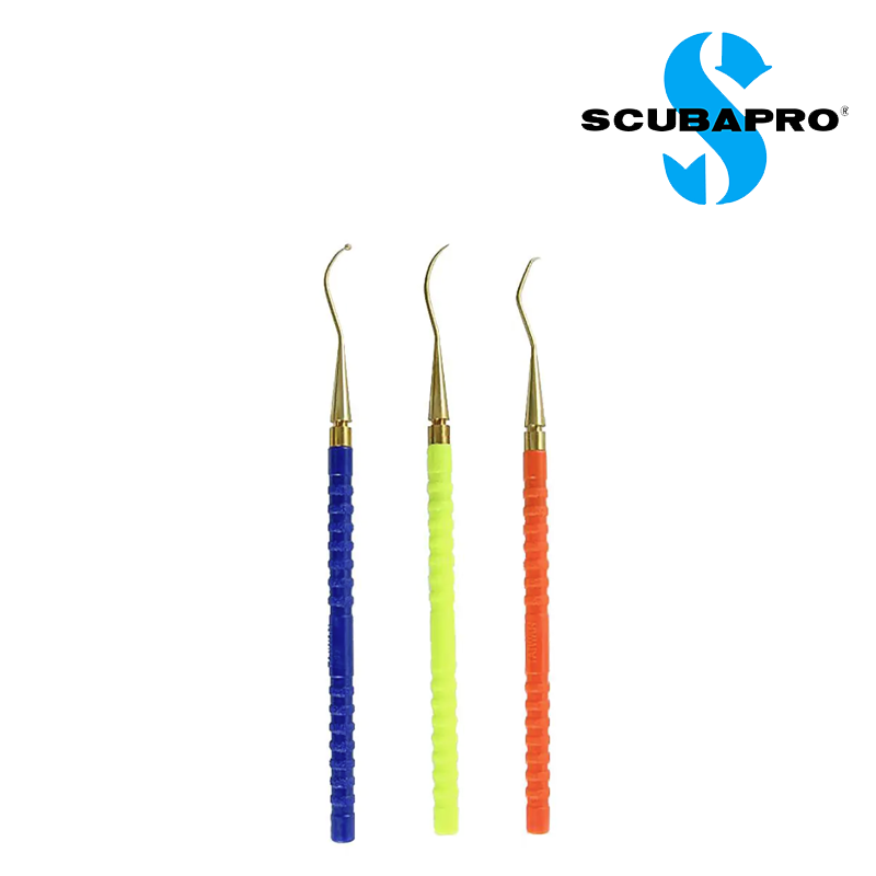 3 Piece Brass O-Ring Pick Set