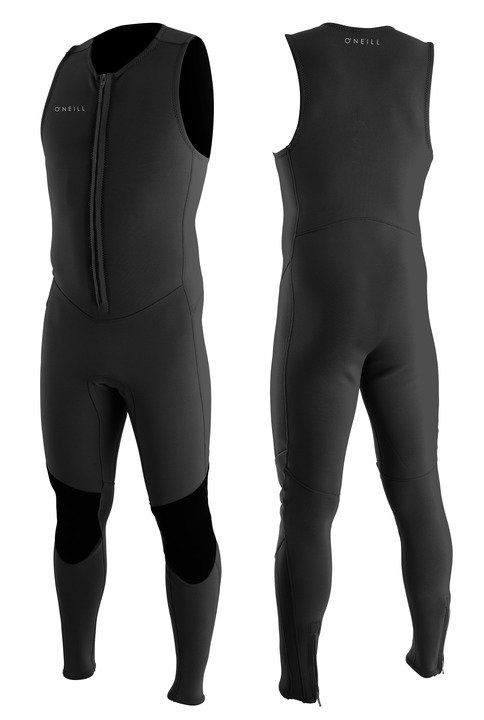 O'Neill Reactor 2 2mm Men's Front Zip Sleeveless Full Wetsuit Black