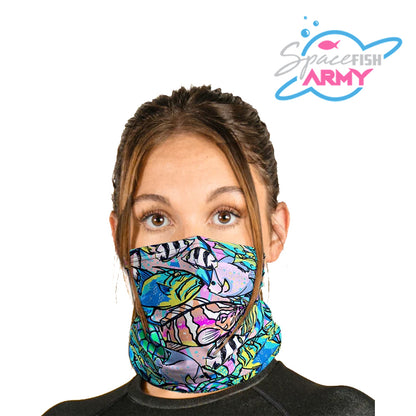 SpaceFish Army Neck Gaiter