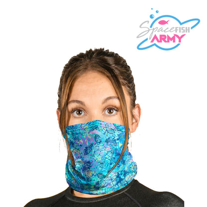 SpaceFish Army Neck Gaiter