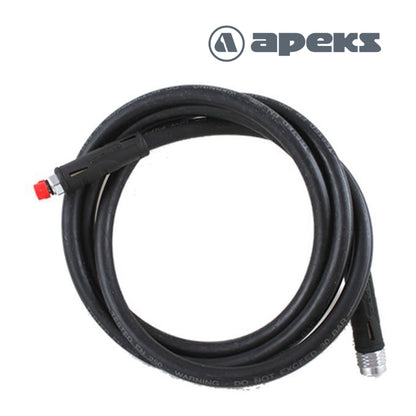 Apeks 2.1m Long Hose - Rubber