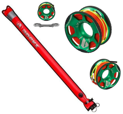 Apeks 30m Lifeline Spool & DSMB Set