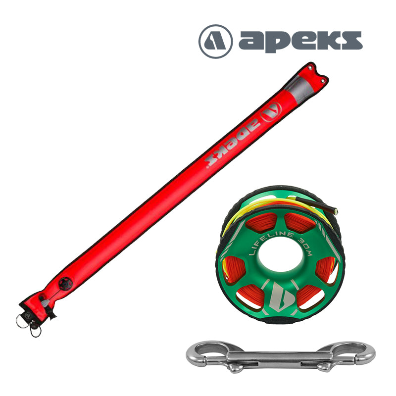 Apeks 30m Lifeline Spool & DSMB Set