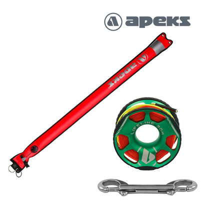 Apeks 30m Lifeline Spool & DSMB Set