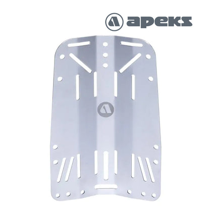 Apeks stainless steel backplate