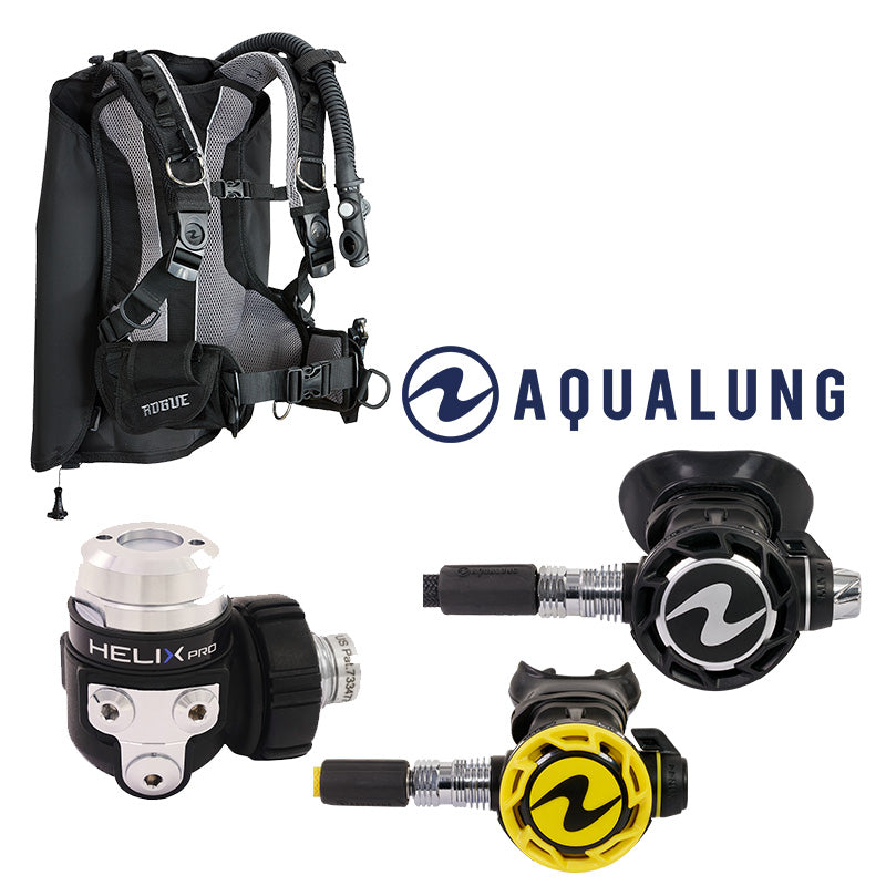 Aqualung Rogue/Helix Compact Pro Package