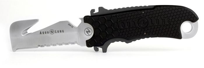 Aqualung Small Squeeze Knife - Stainless Steel