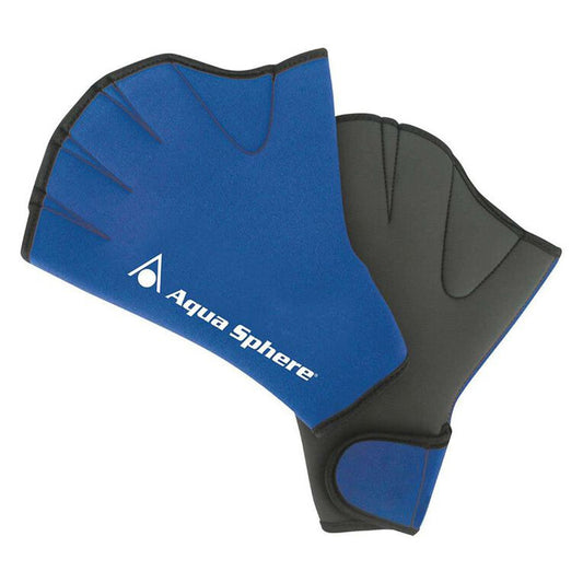 Aquasphere Aqua Fitness Swim Training Glove Blue