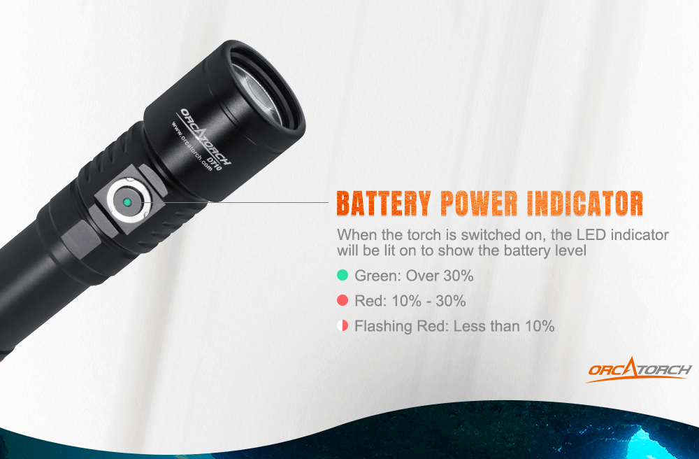 Orca D710 Dive Light