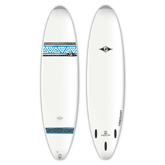 Bic Dura-Tec 7ft3 Mini Malibu Surfboard