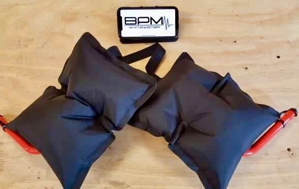 BPM Whitewater Canoe Inflatable Ankle Blocks