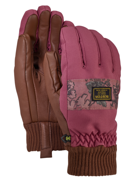 Burton Dam Snowboard Gloves Rsbrwn/Flrlcm