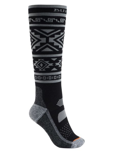 Burton Womens Performance Midweight Socks True Black