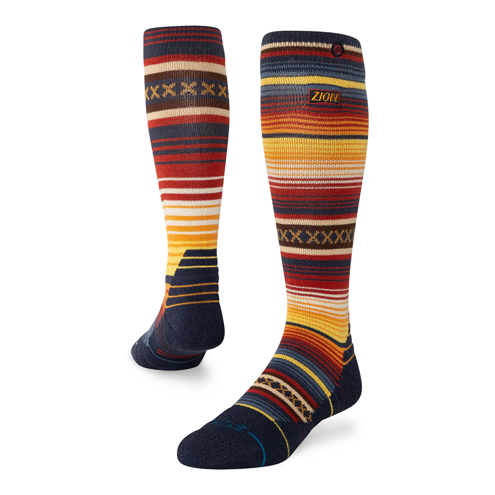 Stance Mens Curren Parks Mid Poly Snow Socks