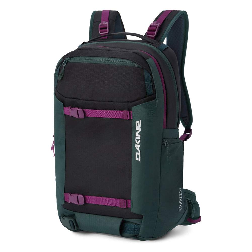 Dakine Mission Pro 25L Women's Snowboard Backpack Darkest Spruce