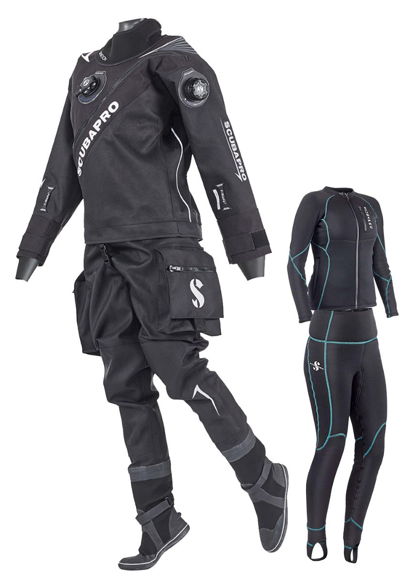 Scubapro Definition HD/K2 Undersuit Package Womens