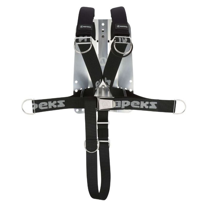 Apeks Deluxe Webbed Harness with Backplate