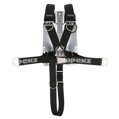 Apeks Deluxe Webbed Harness with Backplate