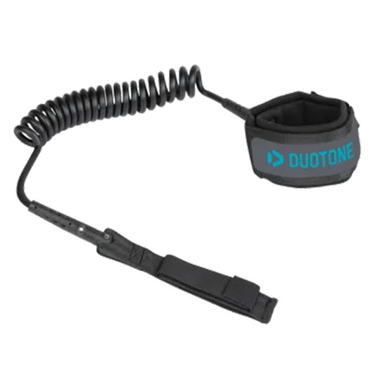 Duotone Coiled SUP Ankle Leash Black