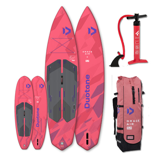 Duotone Grace Air SLS Women's Inflatable SUP Rose Red