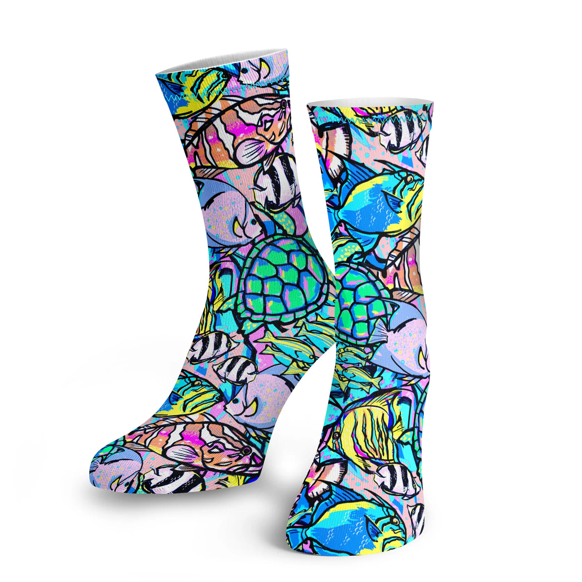 SpaceFish Army Dive Socks