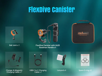 Orca FlexDive Canister Light