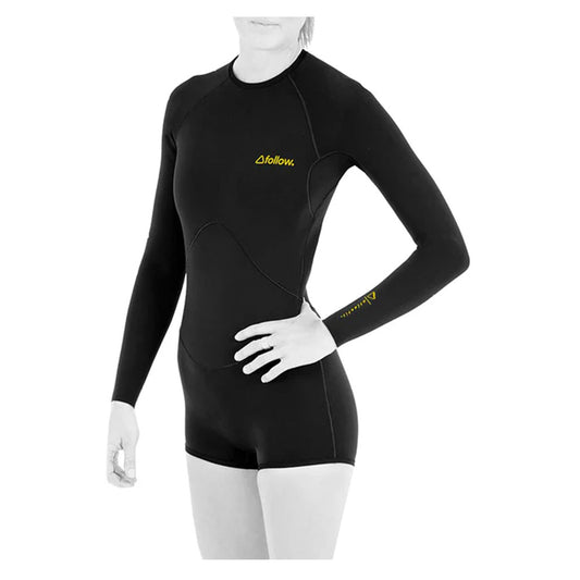 Follow Women's Atlantis L/S 1.5mm Springy Wetsuit Black