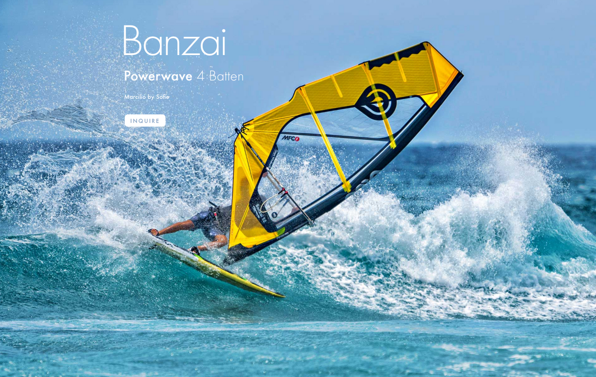 2018 Goya Banzai Windsurf Sail