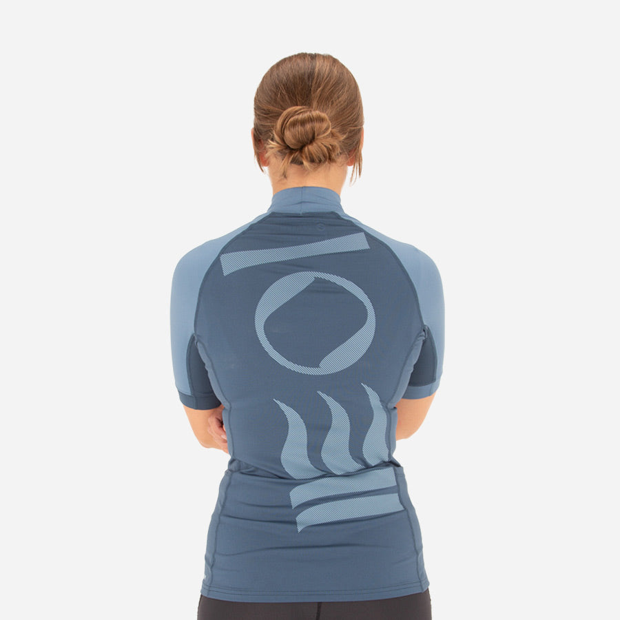 Fourth Element Hydro-T Womens Short Sleeve - Ocean Blue