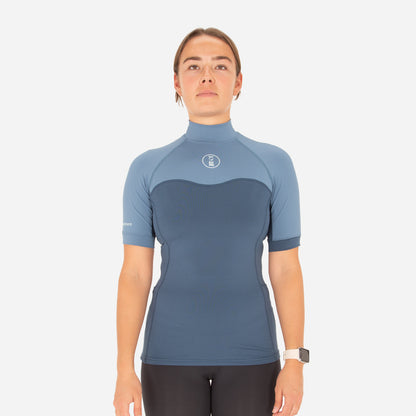 Fourth Element Hydro-T Womens Short Sleeve - Ocean Blue