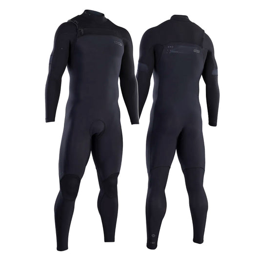 Ion Seek Amp 5/4 Men's Front Zip Full Wetsuit Black